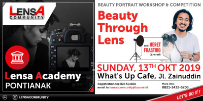 Yuk Belajar Beauty Portrait Bareng Heret Frastio thumbnail